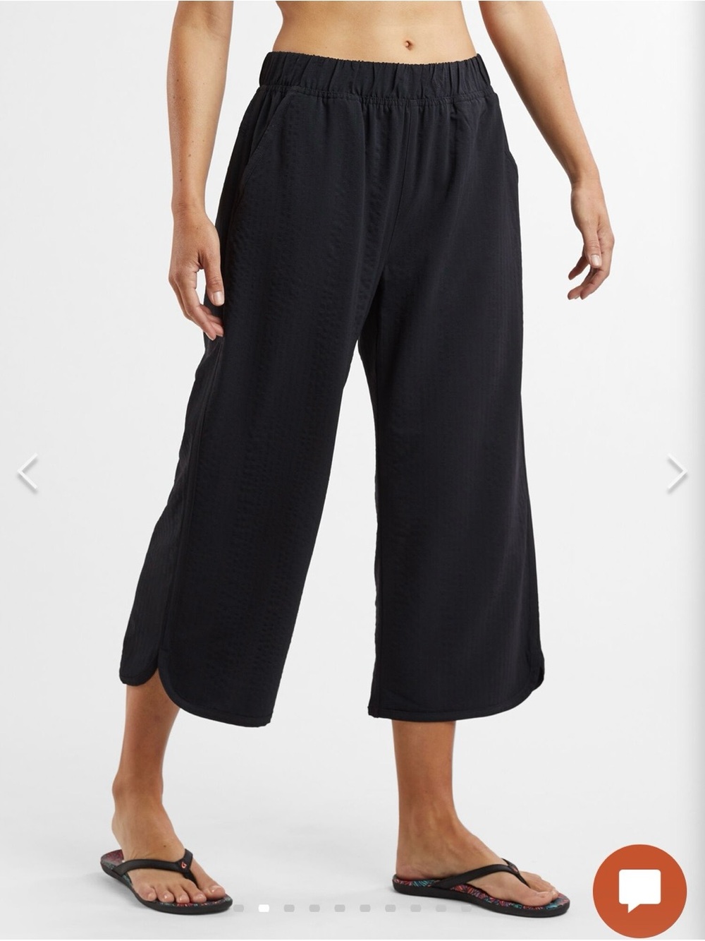 Title Nine Slaycation wide leg cropped pants